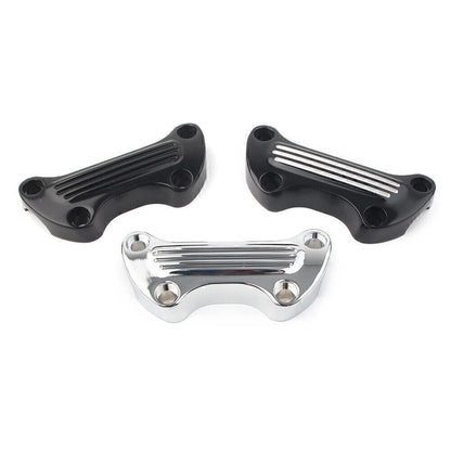 1" Handlebar Riser Top Clamp Cover for Harley Sportster Softail Dyna