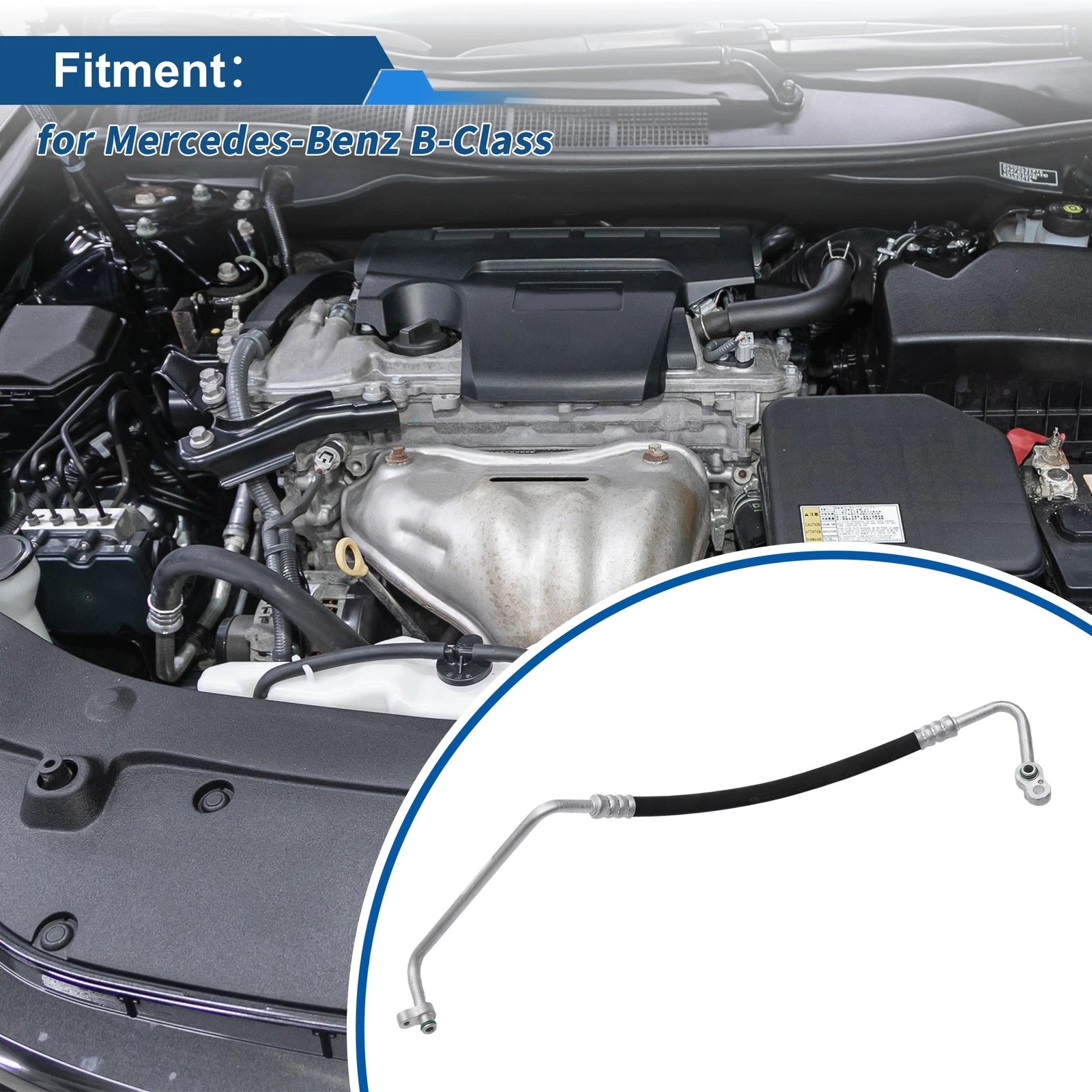 A/C Refrigerant Liquid Hose for Mercedes-Benz B-Class (2015–2018)