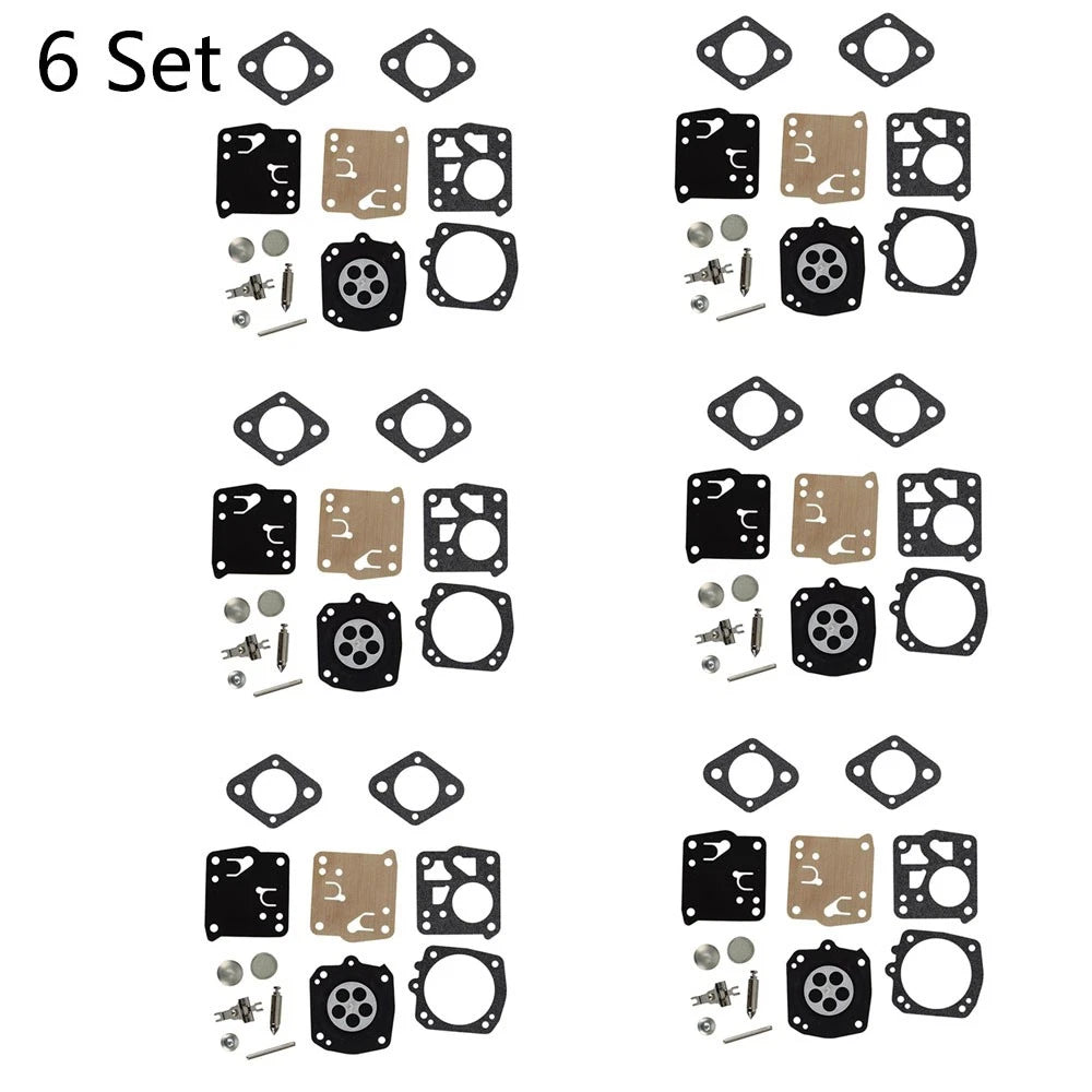 Set of 6 Carburetor Repair Kits for Stihl 040 041 045 051 (RK21-HS)