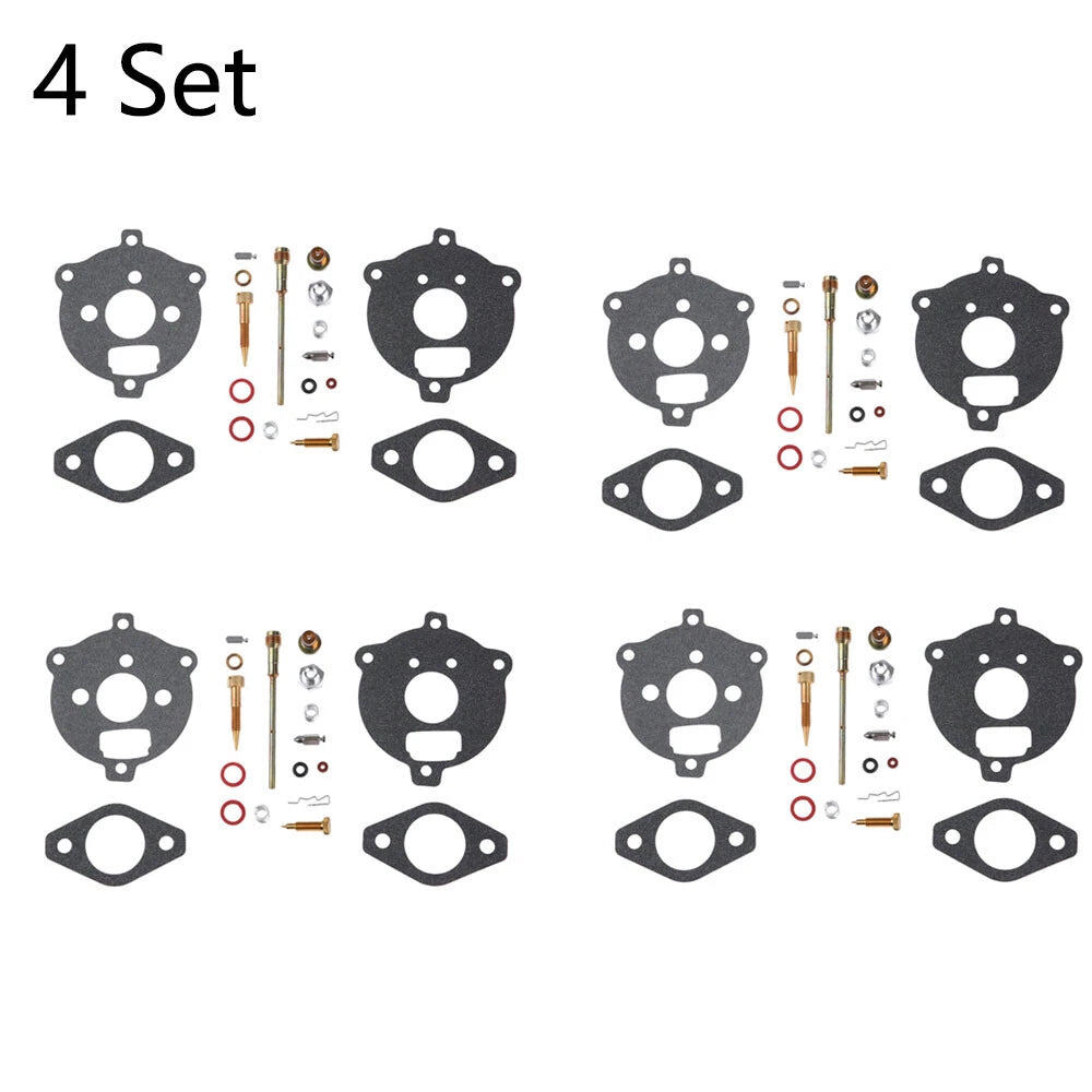 Set of 4 Carburetor Rebuild Kits for B&S 7HP 8HP Engines (394693 291763 295938)
