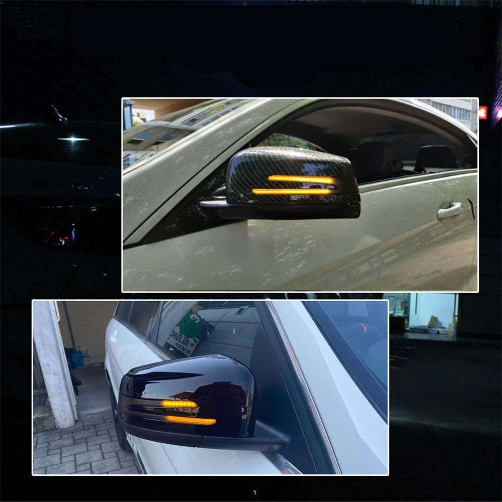 Dynamic LED Side Mirror Turn Signal Light for Mercedes Benz W204 W212 W176