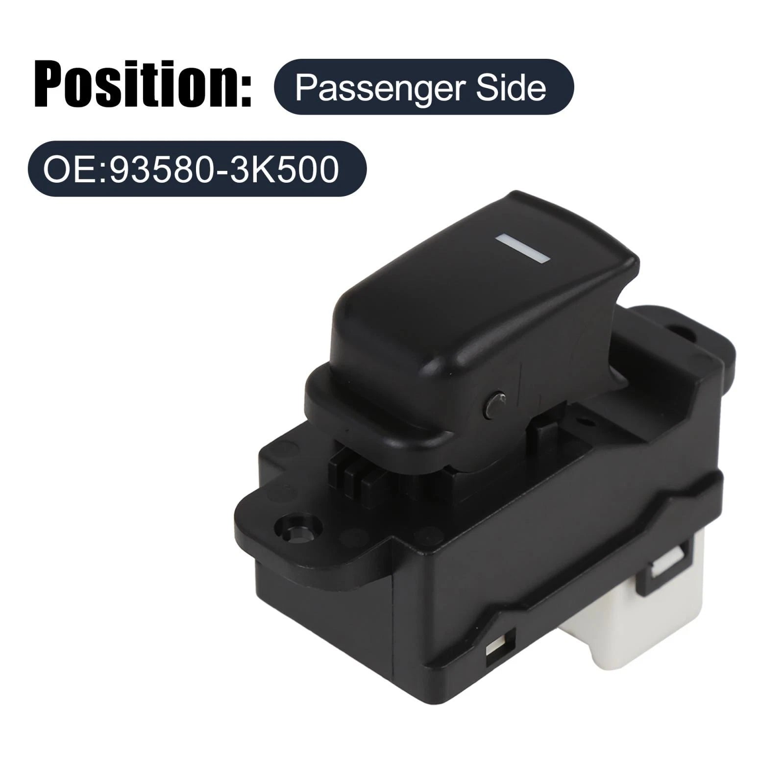 Passenger Side Power Window Switch Replacement for Hyundai Sonata 2008-2010