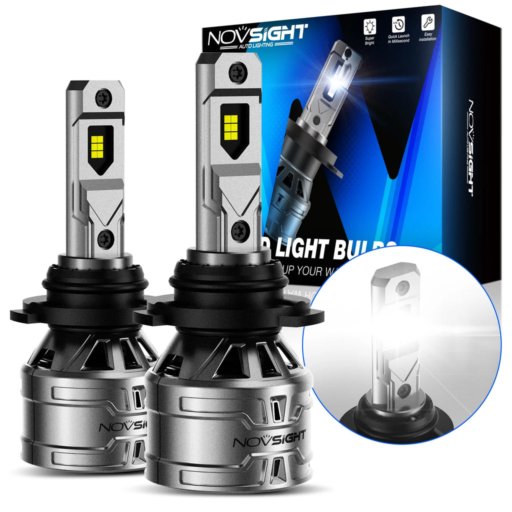 2X HB3 9005 LED Headlight Bulbs for
