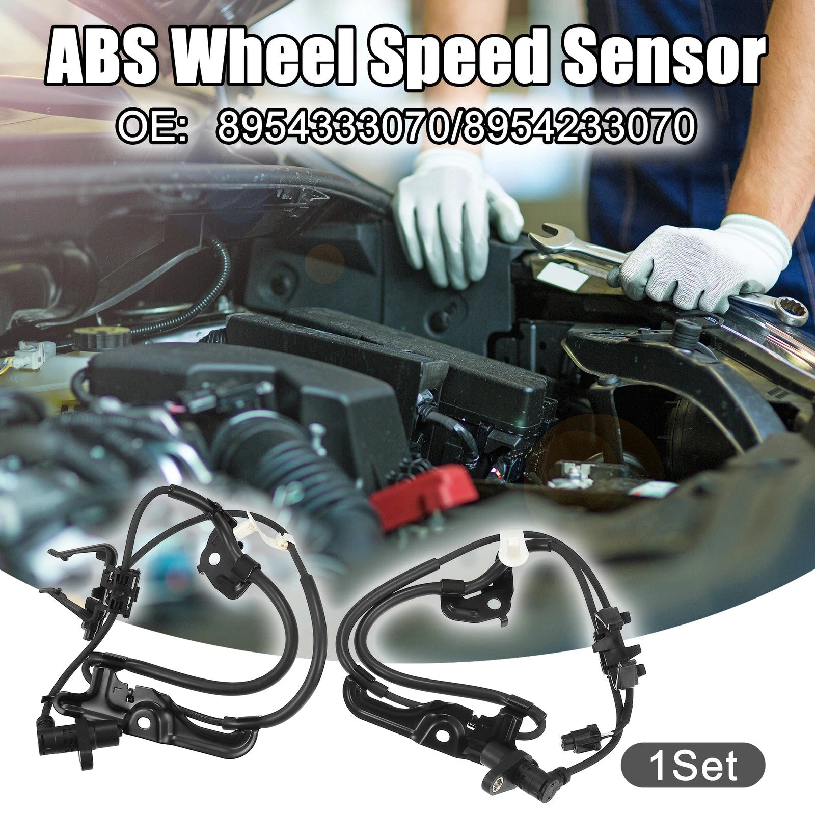 ABS Wheel Speed Sensor Front Left Right Replacement for Toyota Camry (2005–2015)