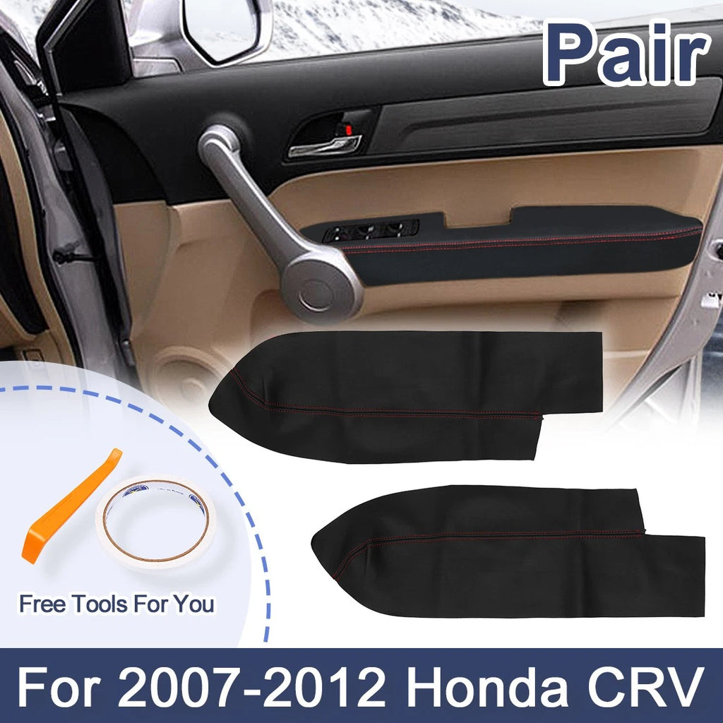 Front Door Armrest Cover Pair Replacement for Honda CRV (2007–2012)
