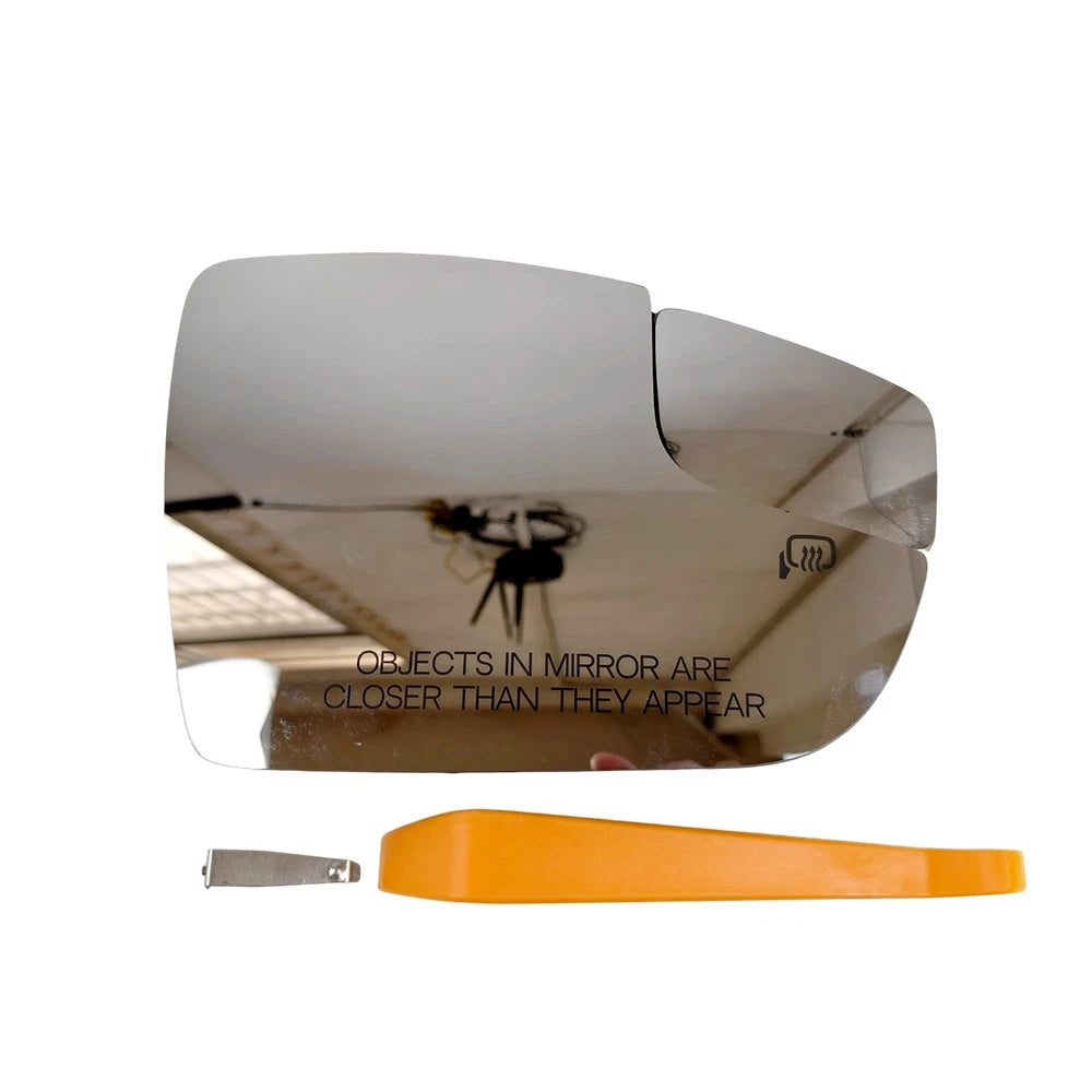 Right Passenger Side Heated Mirror Glass for Ford Focus (2012–2018)