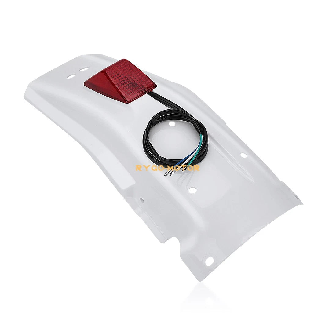 Rear Fender Mud Guard w/Light for Honda XR250R XR600R XR650L XR350R 250L (1996–2023)