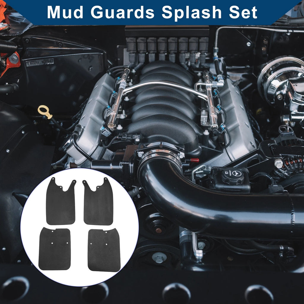 Mud Flaps Splash Guards Front Rear for Toyota Tacoma (1999–2004) 4x4 4Runner