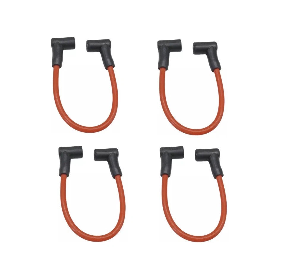 Set of 4 Spark Plug Ignition Coil Wires for Johnson Evinrude Outboard (582365)