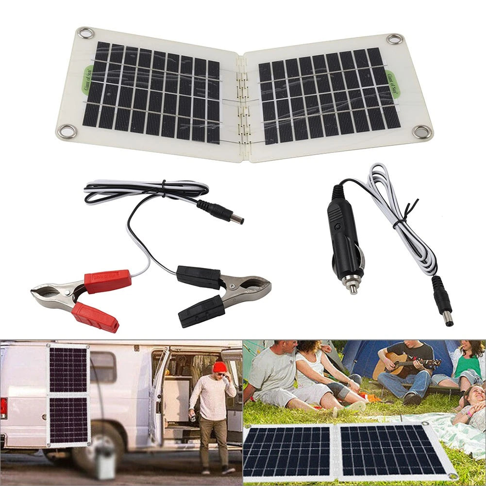 60W Foldable Solar Panel Module for RV/Car/Boat Battery (18V/12V)