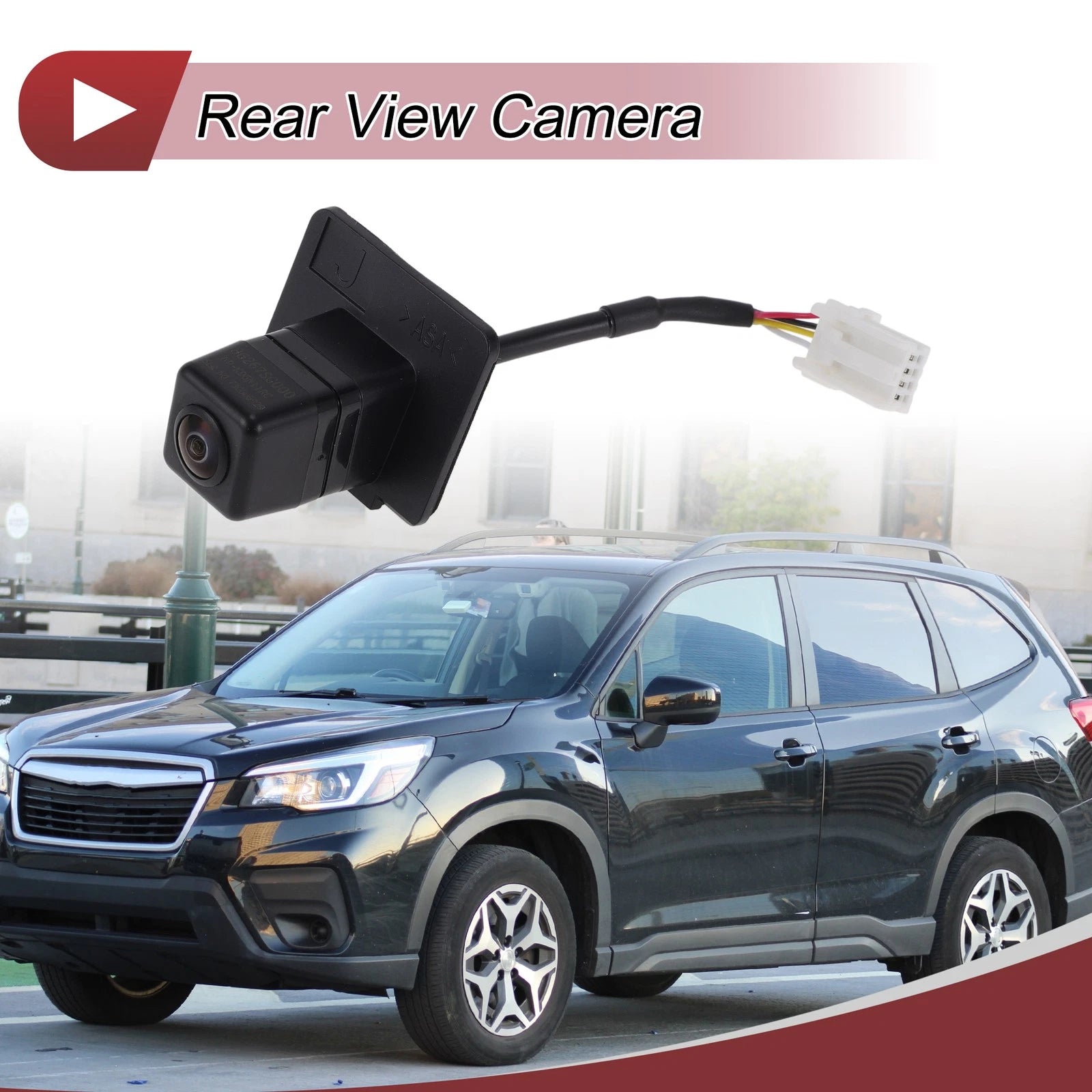 Rear View Camera Backup Reverse Camera 120-180 Degree for Subaru Forester (2014)