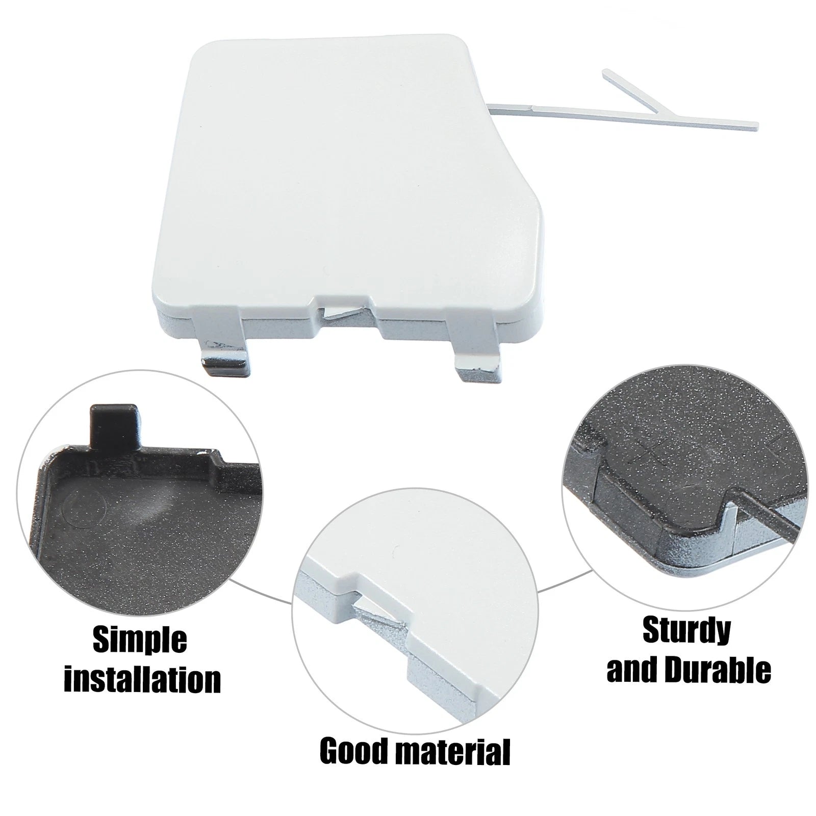 Tow Hook Cover for Subaru Forester (2015–2018) - White