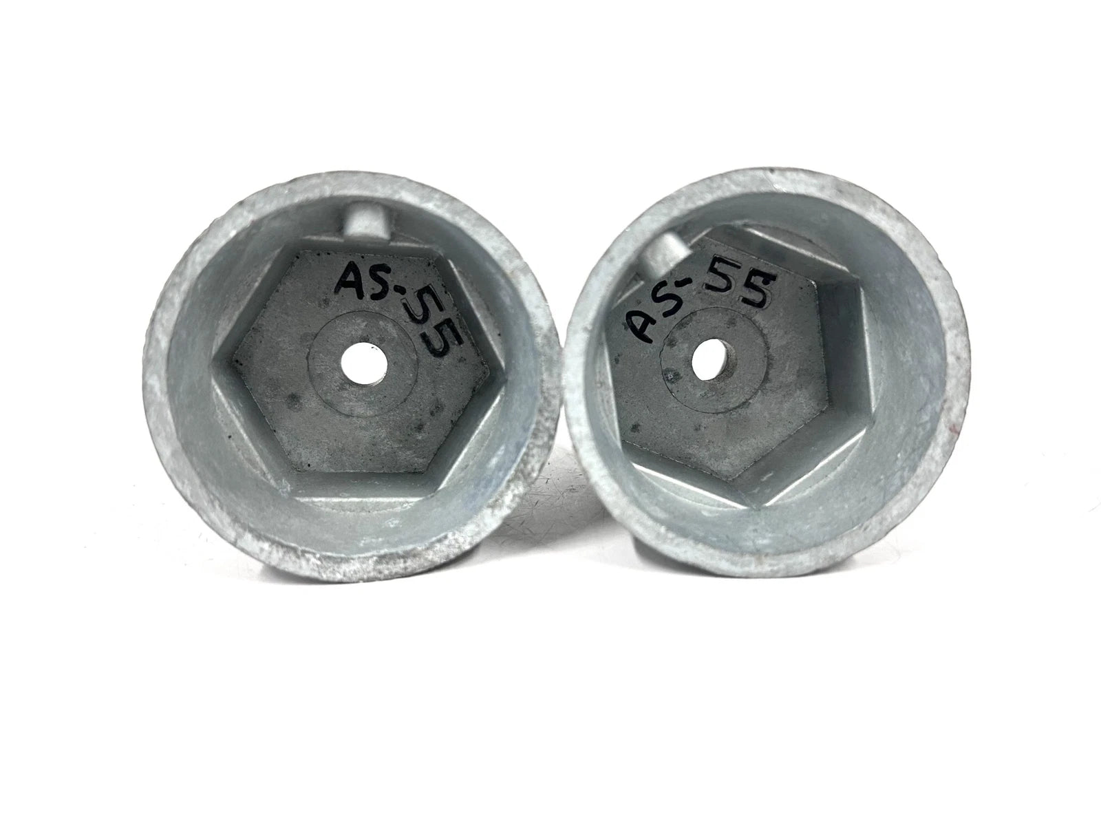 2X Zinc Propeller Anode Cone for Azimut AS-55
