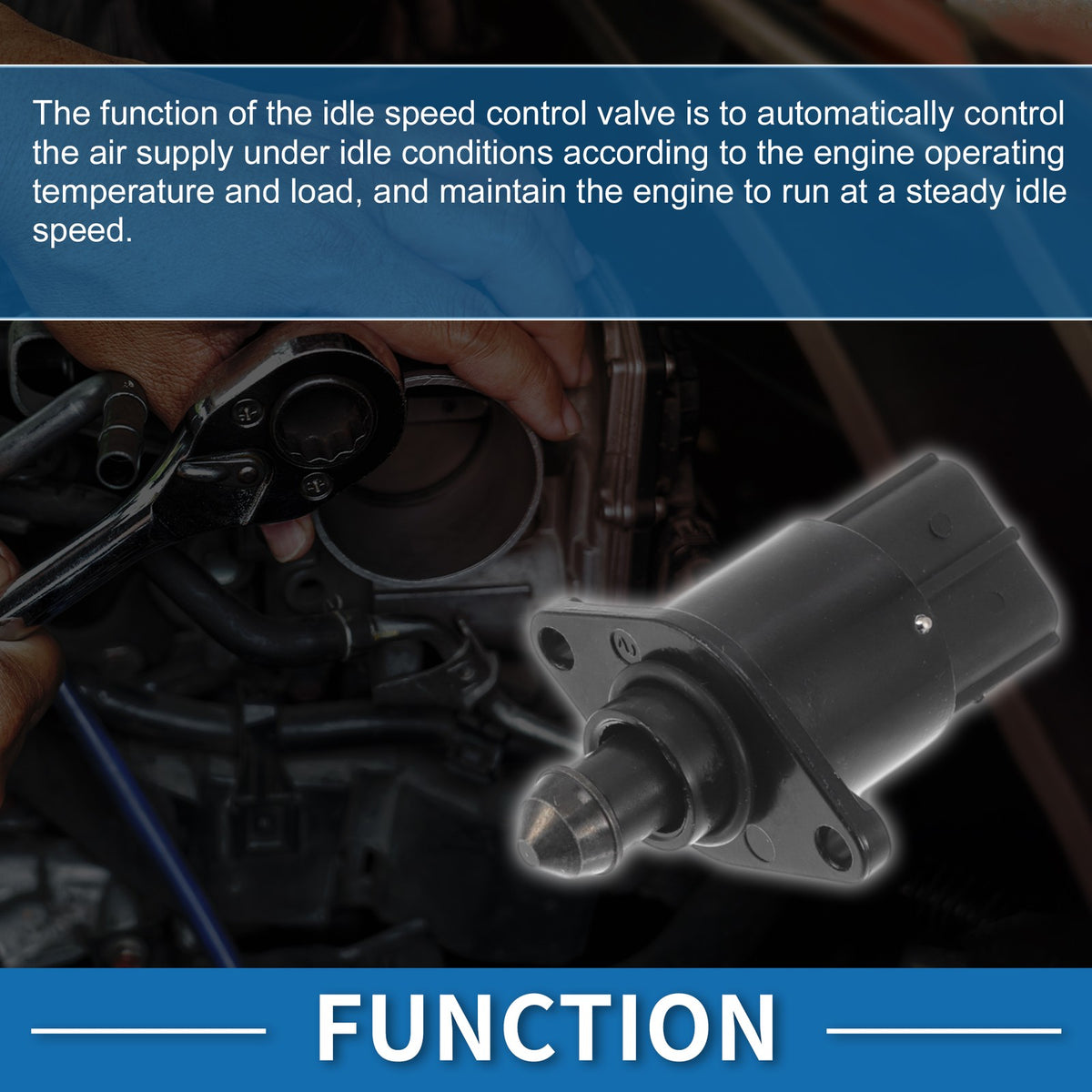 Idle Air Control Valve for Chrysler 300M (1999–2001) Replacement