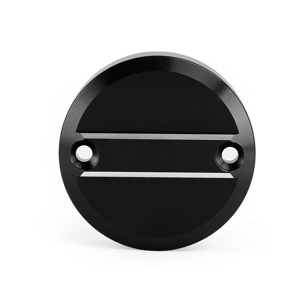 CNC Front Brake Fluid Reservoir Cover Black for Ducati Monster 937 1100 1200 (2021–2023)