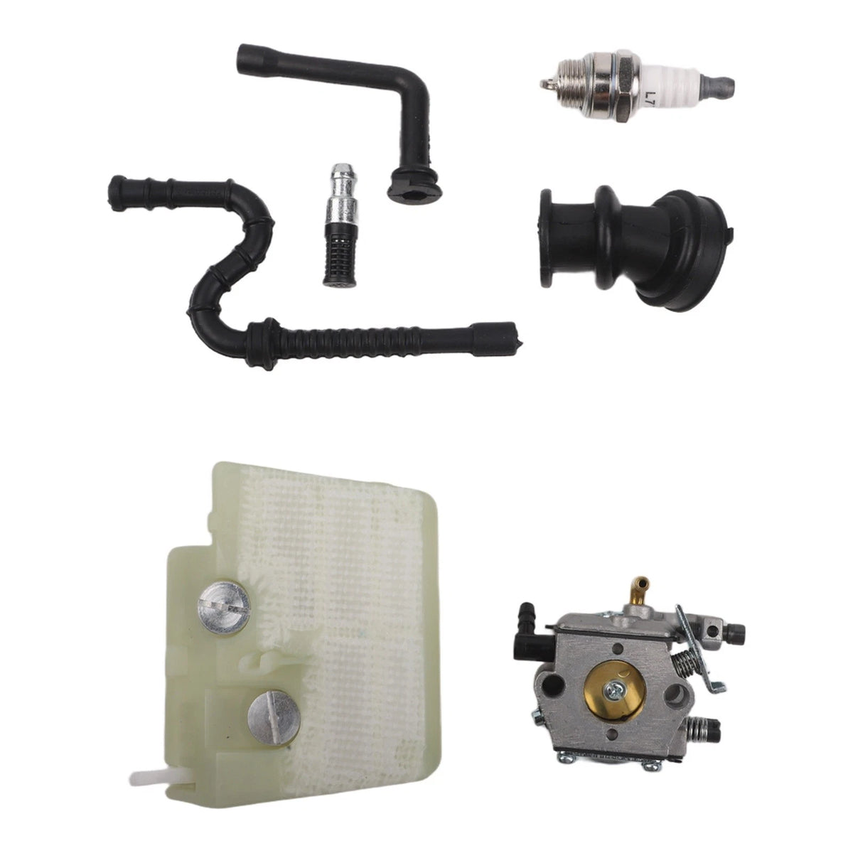 Chainsaw Carburetor and Air Filter Tune Up Kit Compatible with MS260 024 026