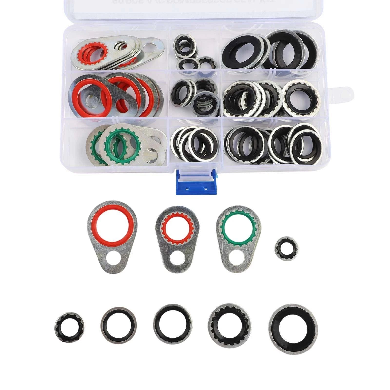 60-Piece AC System Gasket Seal Kit for Effective Repair Solutions