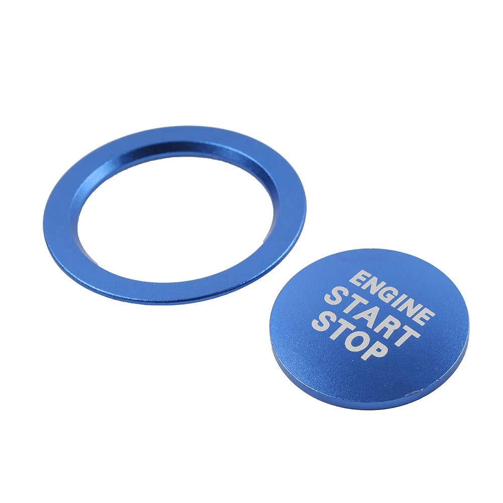 Engine Start Stop Push Button Cover Ring for Toyota Tacoma Yaris Prius RAV4 (2016–2023)