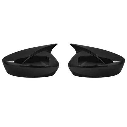 2Pcs Gloss Black Side Wing Mirror Cover Cap for Mazda 6 Atenza (2018–2021)