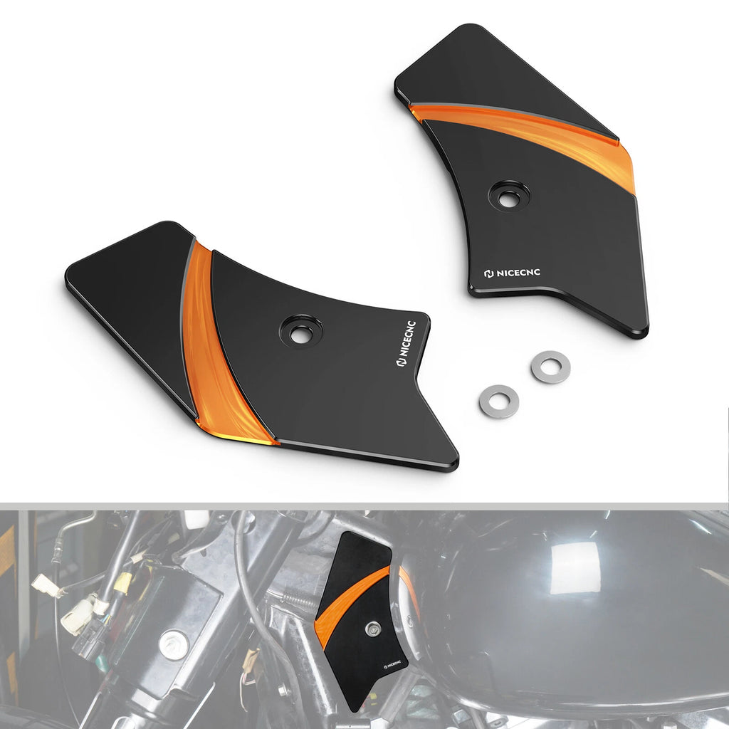 Frame Side Neck Covers Plate for Harley Electra Glide Ultra Classic FLHTCU (2017–2019)