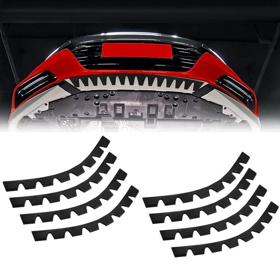 8Pcs Front Under Bumper Guard Cover Lip for SUV (Fits )