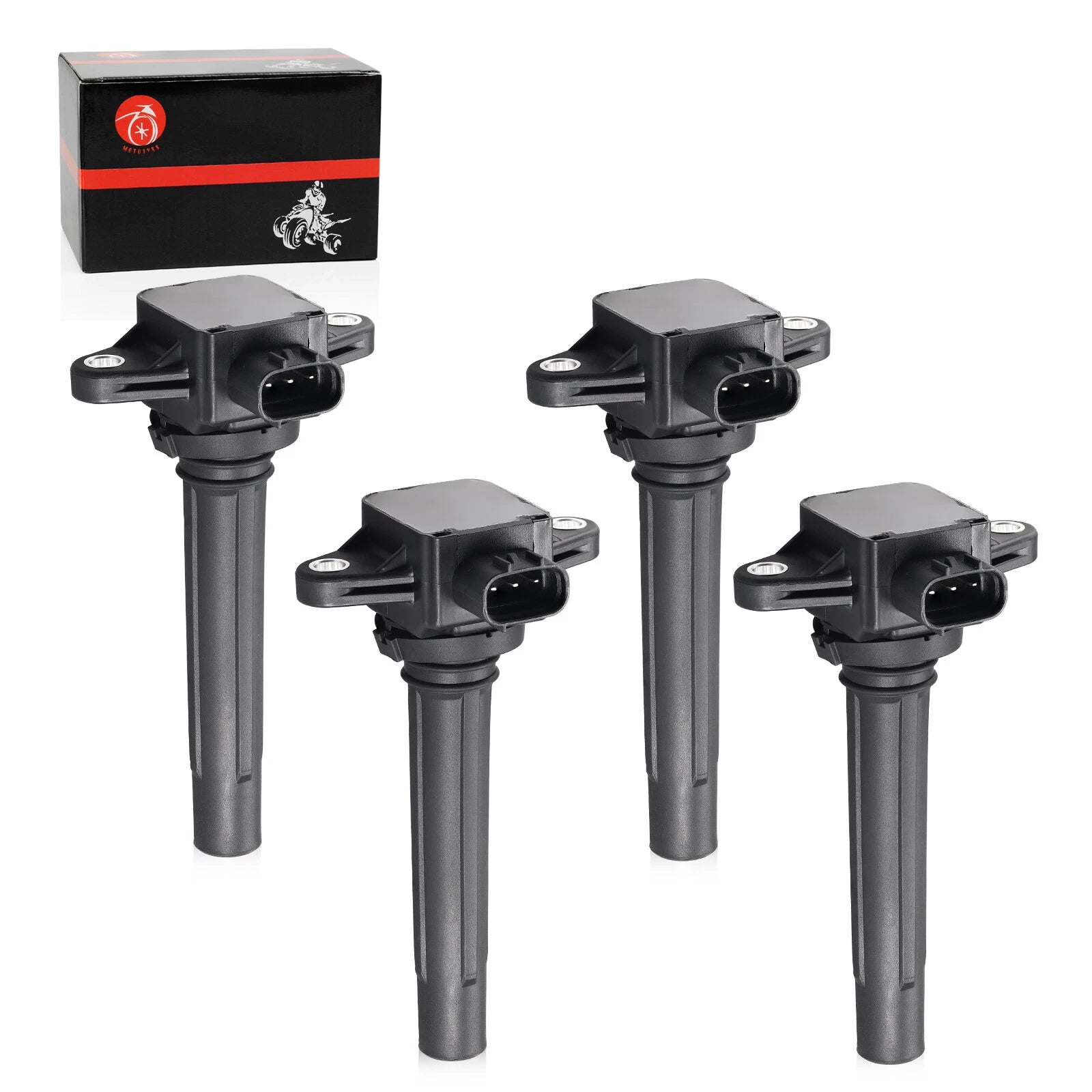 Set of 4 Ignition Coils for Yamaha WaveRunner GP1800 R HO SVHO (2017–2023)