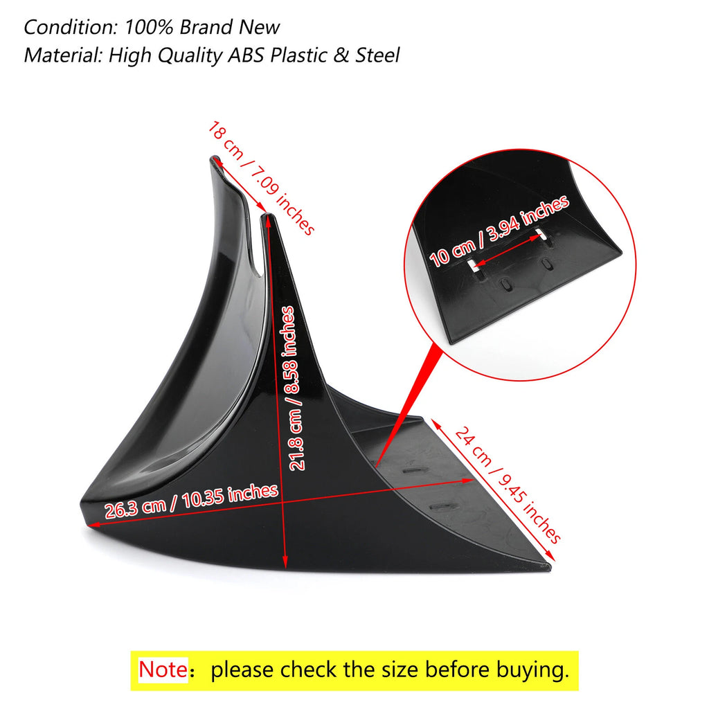 Chin Spoiler Air Dam Fairing for Harley Sportster XL883 XL1200 (2004–2019)