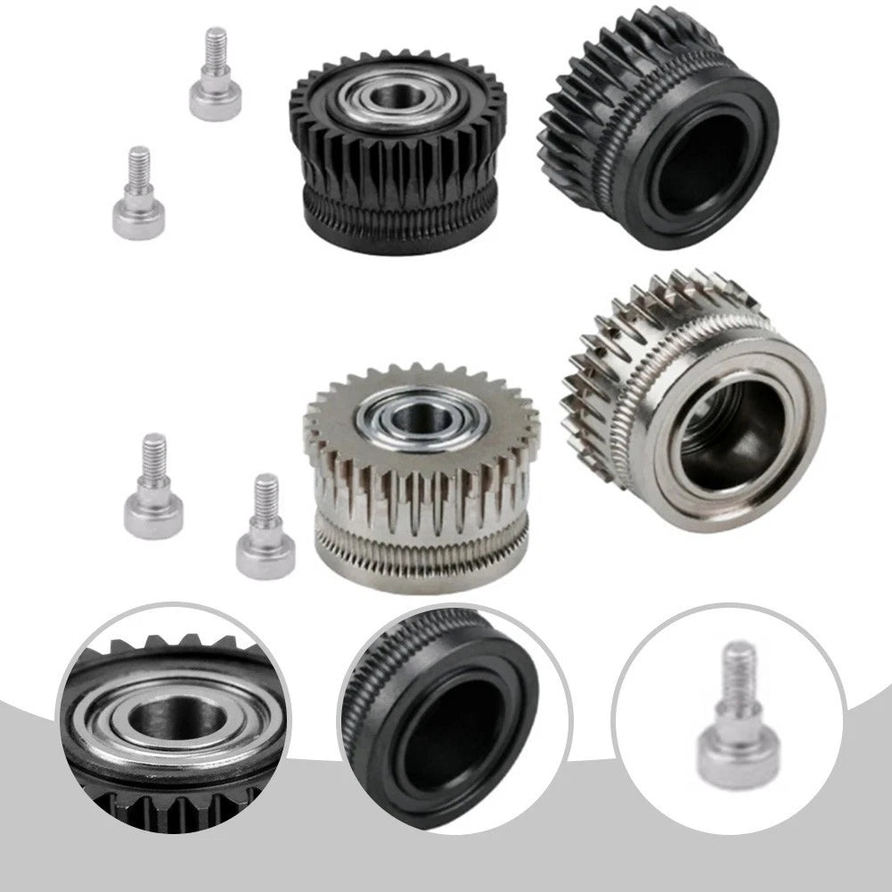 Dual Gear Extruder for Ender 3 (K1, K1C, V3)