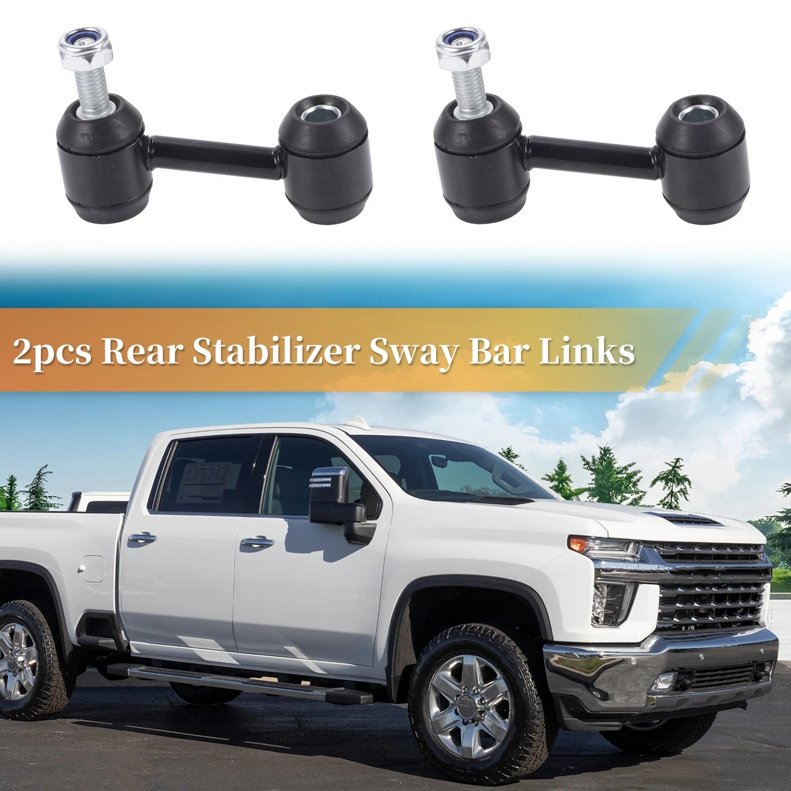 2pcs Rear Stabiliser Sway Bar Link Replacement for Buick LaCrosse (2010–2016)