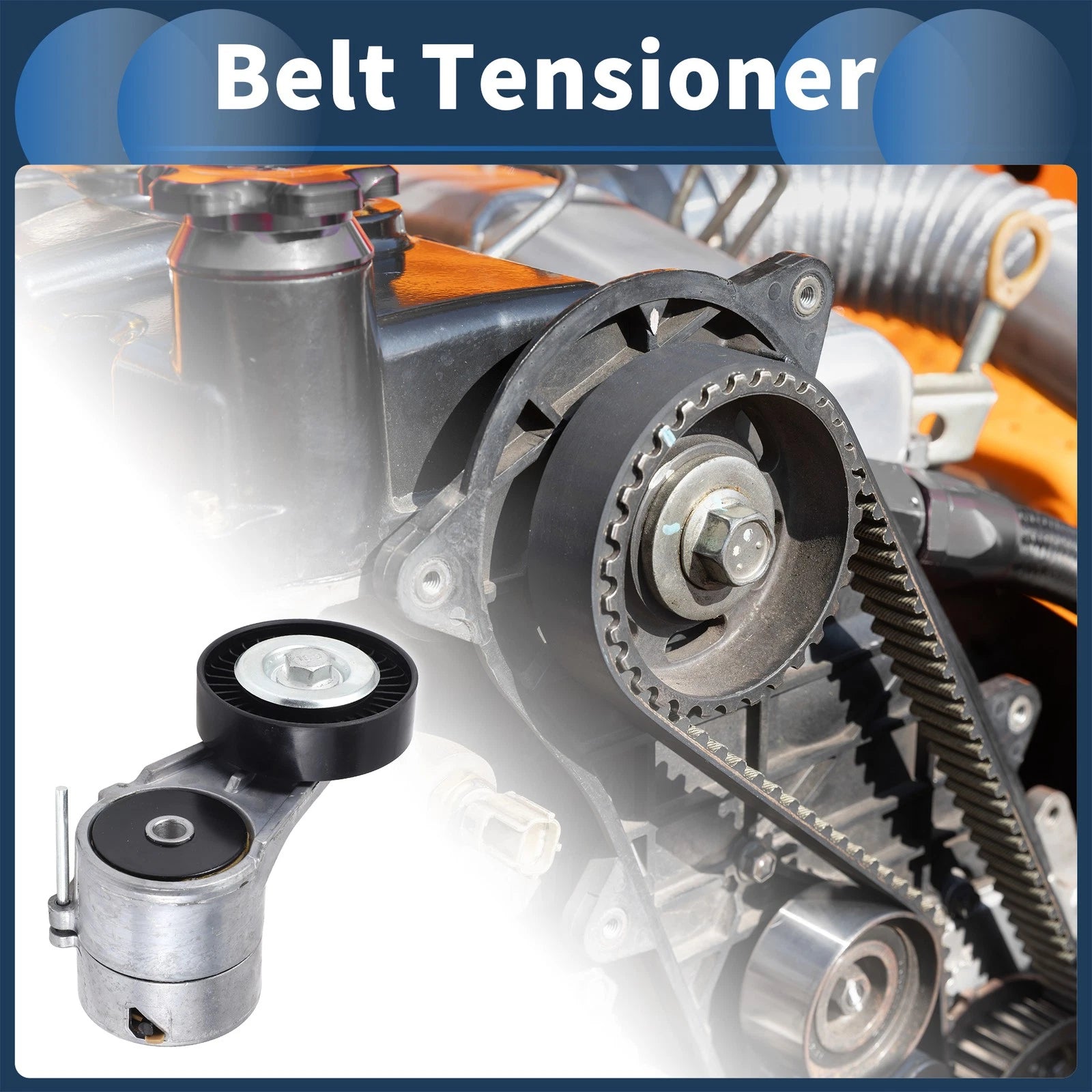 Belt Tensioner Replacement for Chevrolet Astra 2008–2012 Metal 1 Piece
