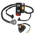 Left Handlebar Switch & Starter Relay Kit for Honda Rancher 420 TRX420 (2007–2013)