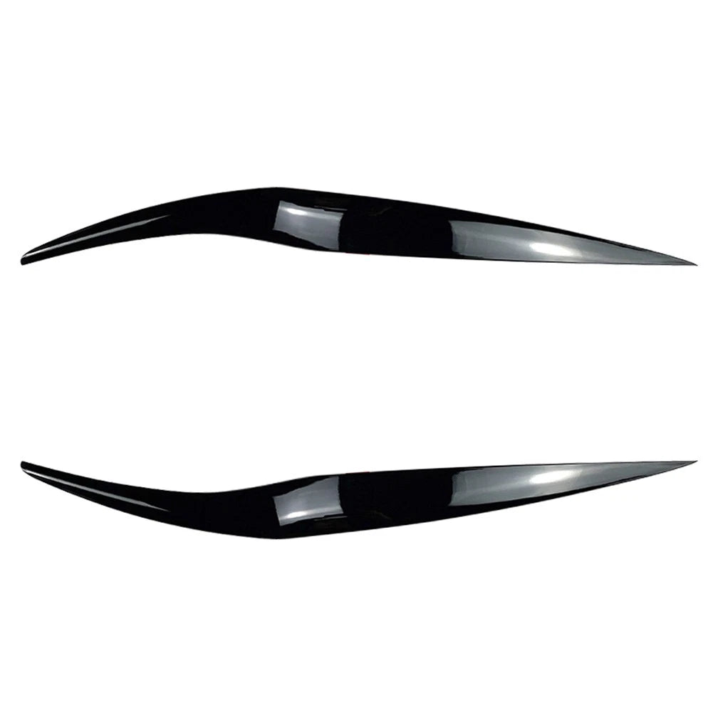 Headlight Eyebrow Cover Strip for Ford Fiesta MK6.5 (2013–2017) Black