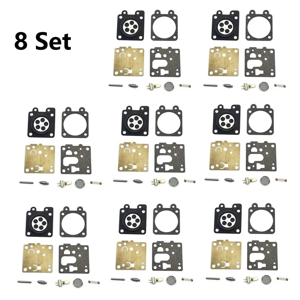 Set of 8 Carburetor Gasket Kit for ECHO SRM-2620 SRM-3020 (Walbro K1-WYG)