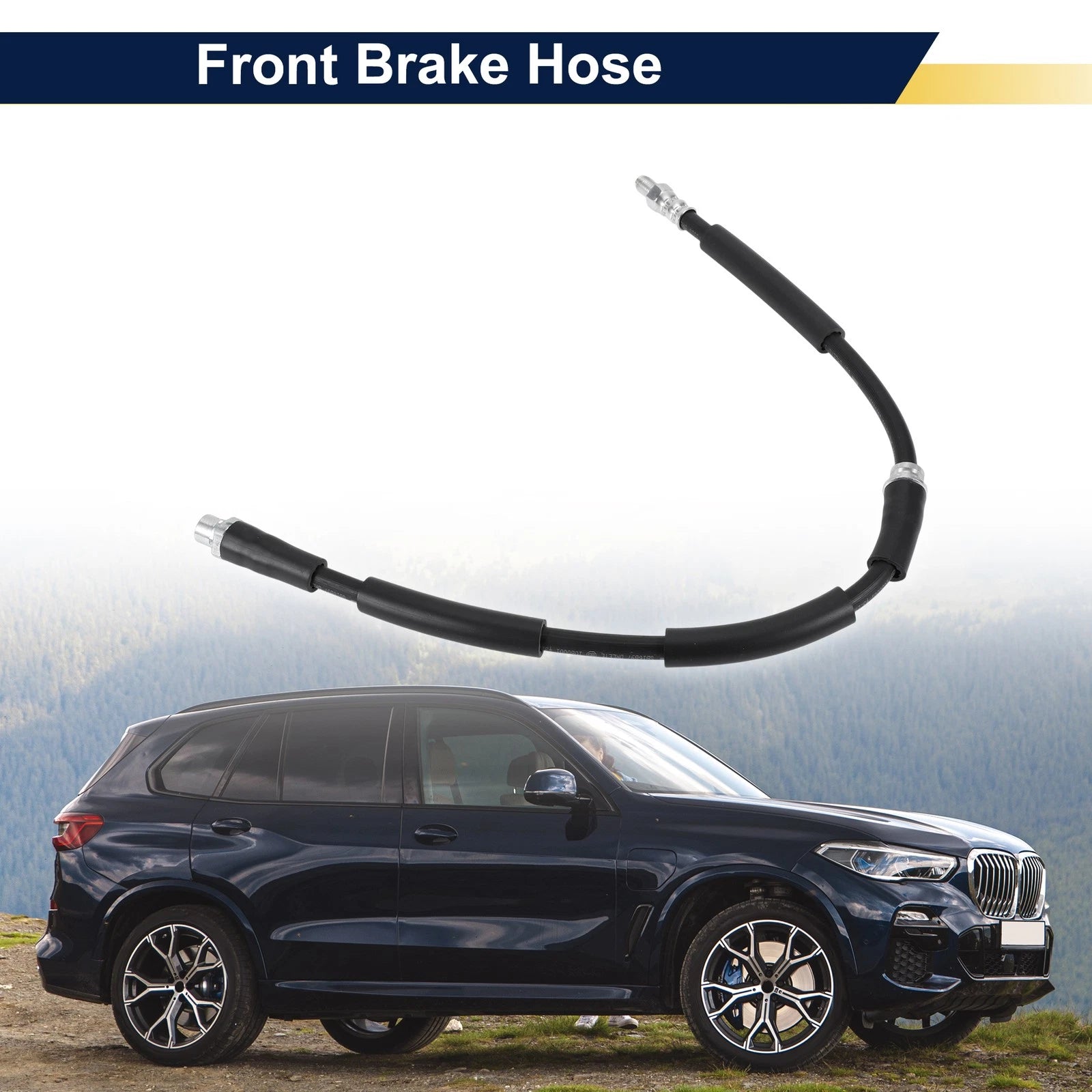Front Brake Hose for BMW X5 (2007–2019) Brake Hydraulic Hose