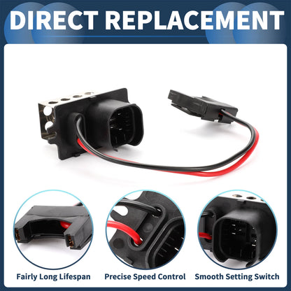 HVAC Blower Motor Resistor No. 2710000QAC for Renault Clio MK1, Kangoo (1990–2007)