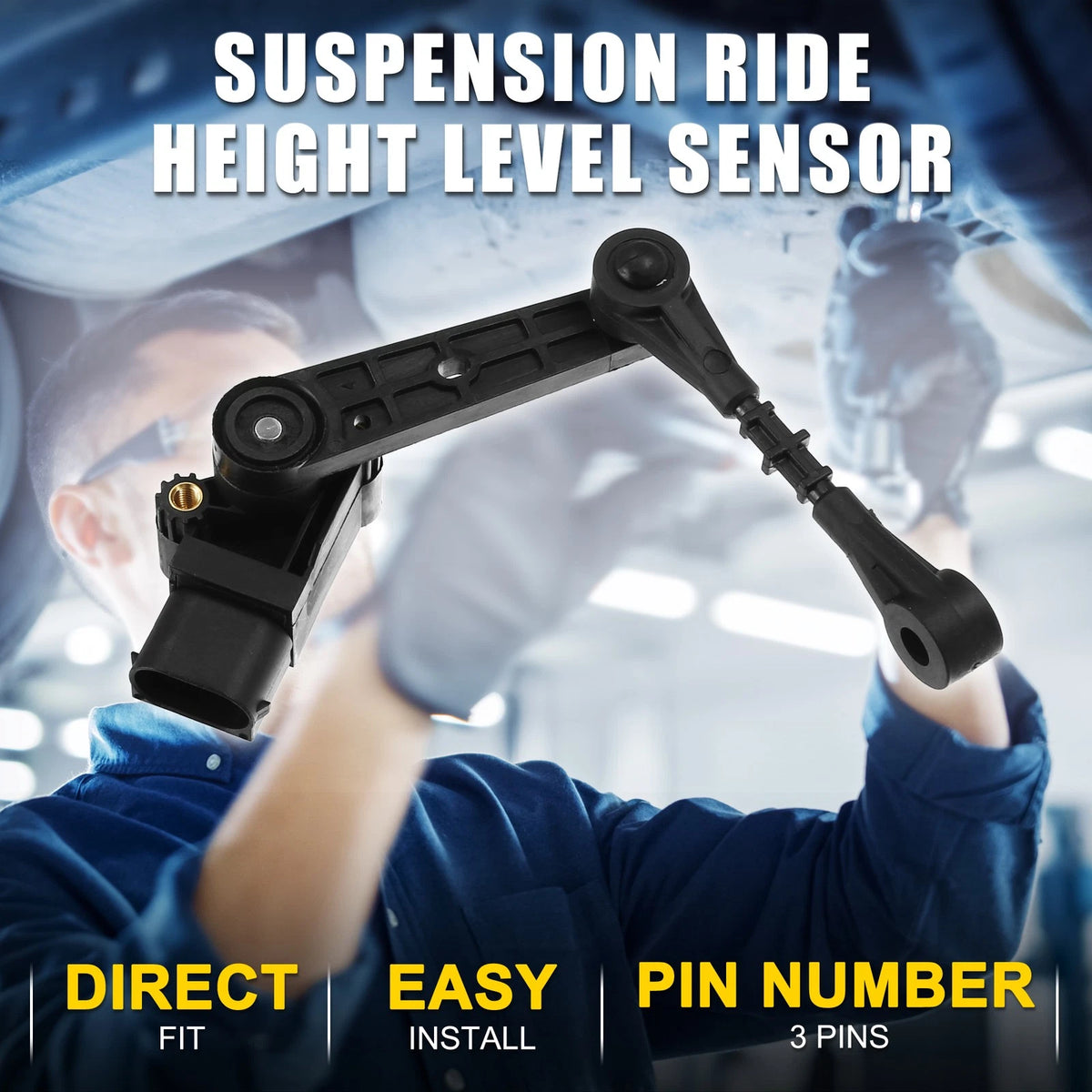 Front Ride Height Level Sensor for Land Rover Range Rover Sport (2005–2013) No.LR023647