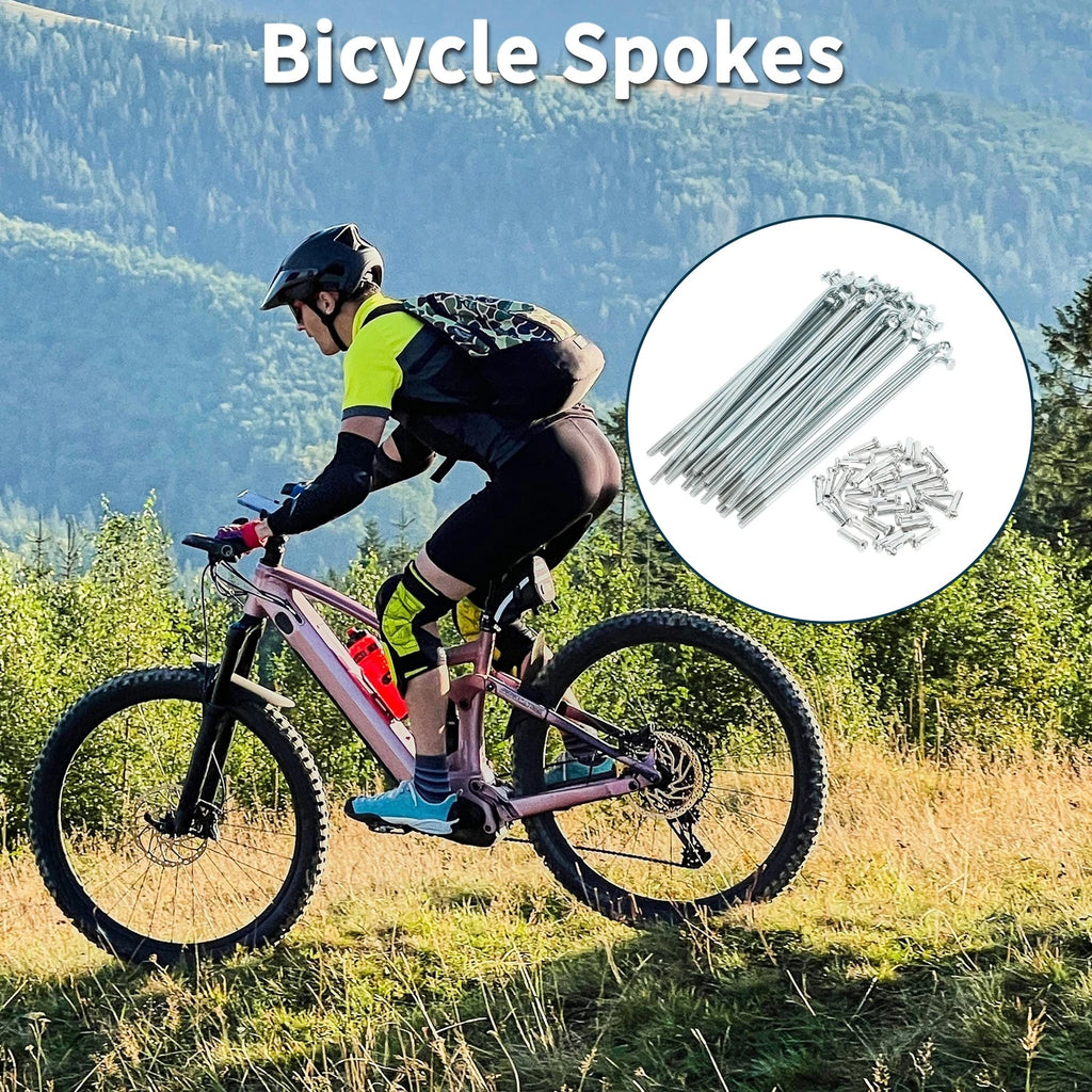 Bicycle Spokes Nipple Set 14G 83mm Length for Universal Universal (2000–2020)