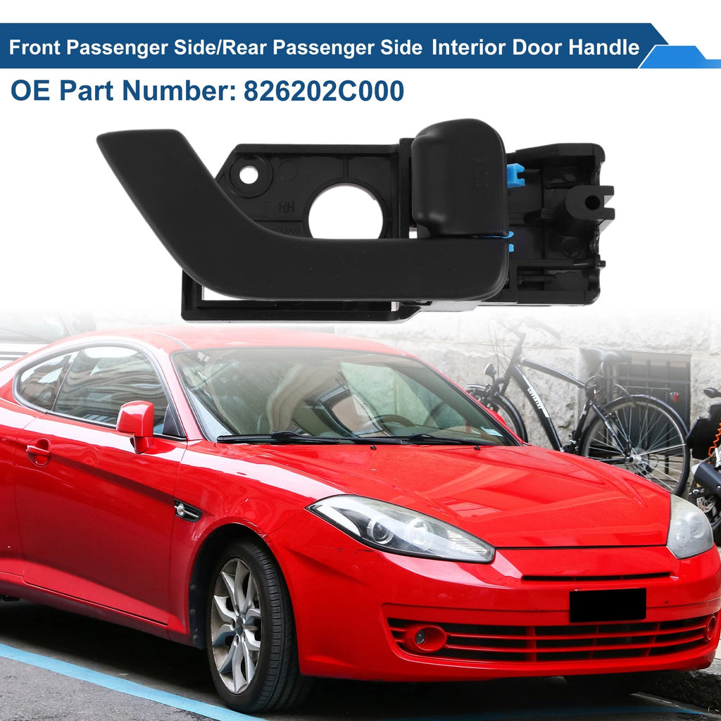 Front Driver Side Interior Door Handle Replacement for Hyundai Tiburon (2002–2008)