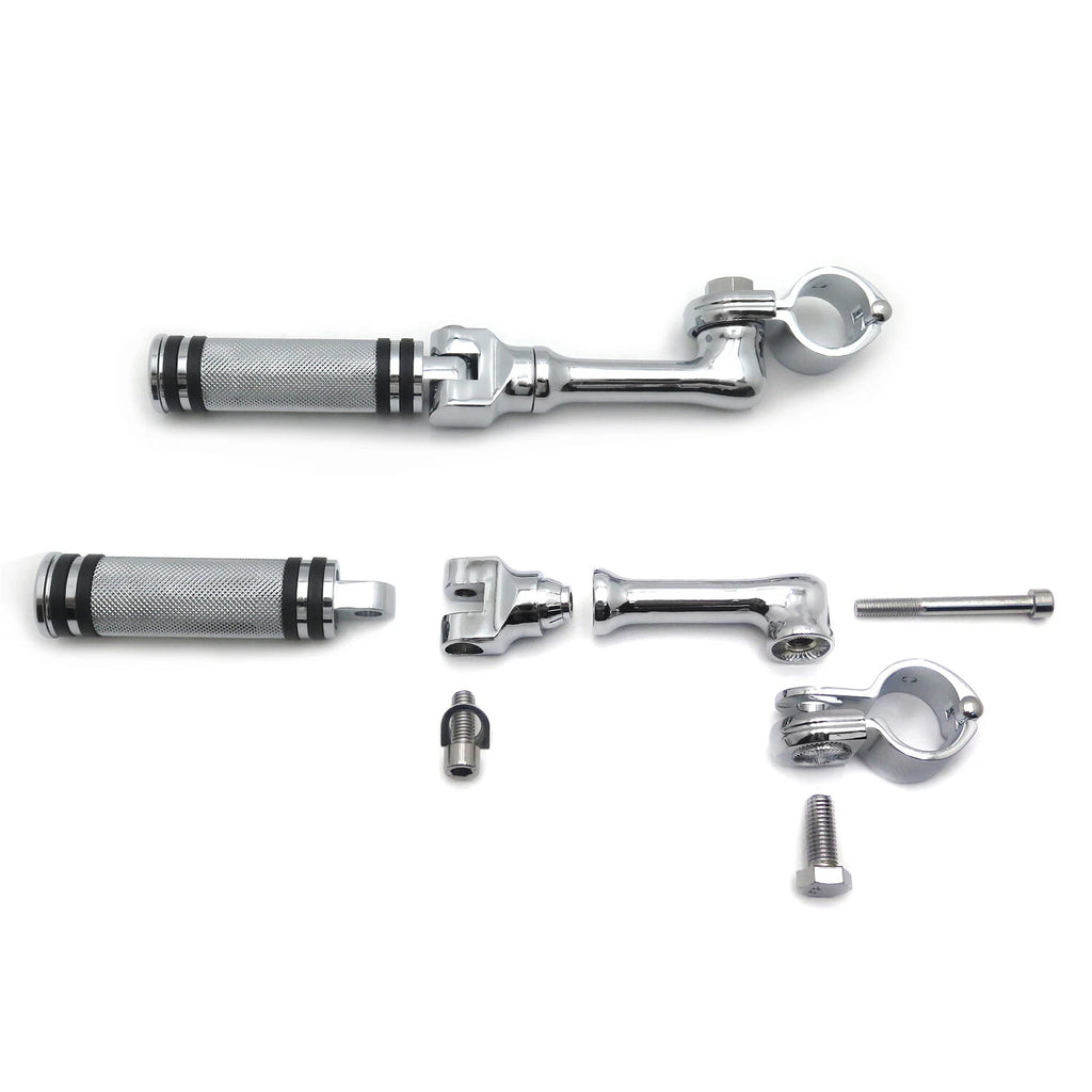 Diamond O Ring FootPeg Rest for Harley Road King (1994–2023)
