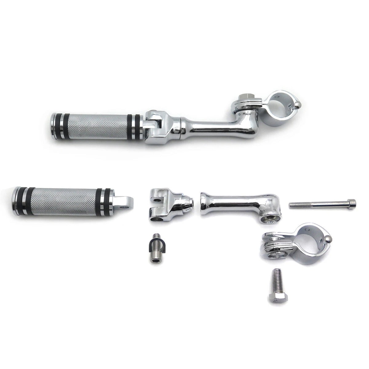 Diamond O Ring FootPeg Rest for Harley Road King (1994–2023)