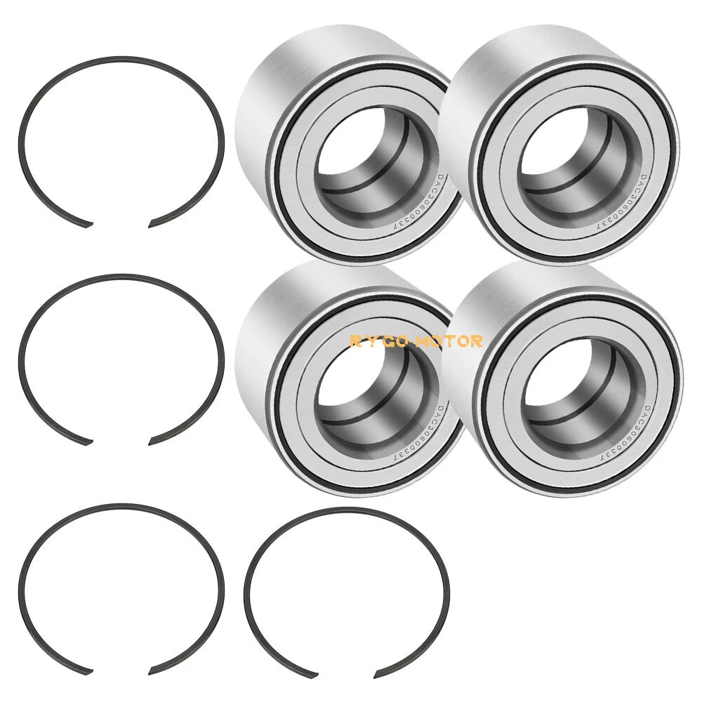 Set of 4 Front & Rear Wheel Bearings for Can Am Renegade 500 570 650 800 850 1000