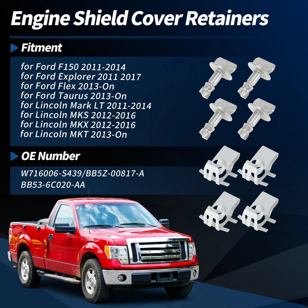 Engine Cover Retainers for Ford Lincoln (No.W716006-S43)