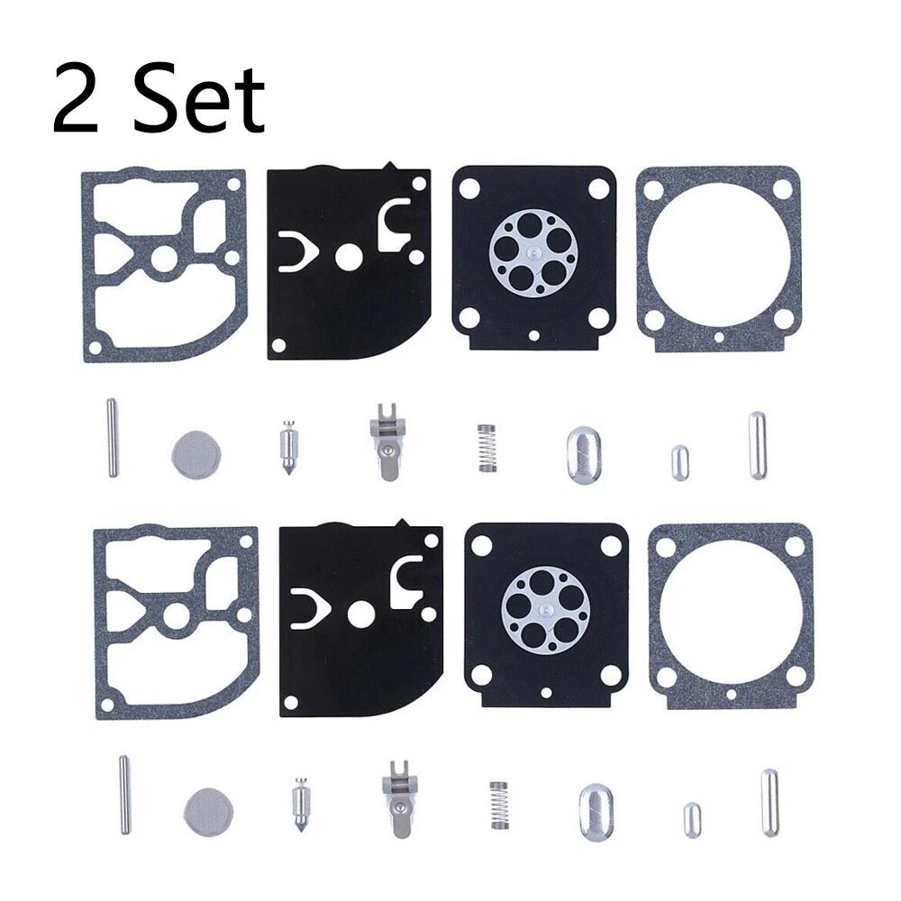 2 Set Carburetor Diaphragm Kit For Zama RB-99 RB99 For Stihl MS171 MS181 MS201