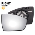 Right Side Mirror Glass with Heated Back for Ford Galaxy (2006–2015)