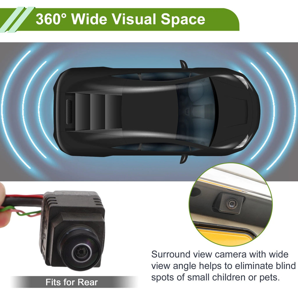 Rear View Camera Backup Reverse Camera for Mercedes-Benz C GLC (2015–2019)