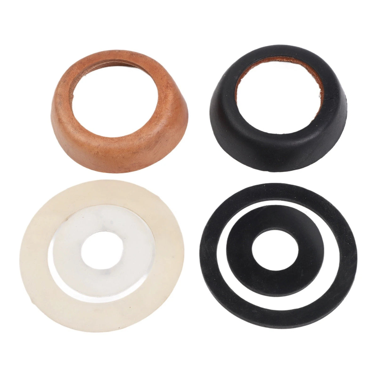 2X Replacement Leather Sleeve Set for Type 75 Hand Pump with O Ring Seal