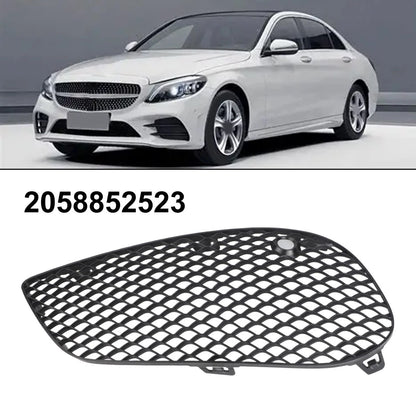 Replacement Left Bumper Fog Light Mesh Grille for Mercedes C Class W205