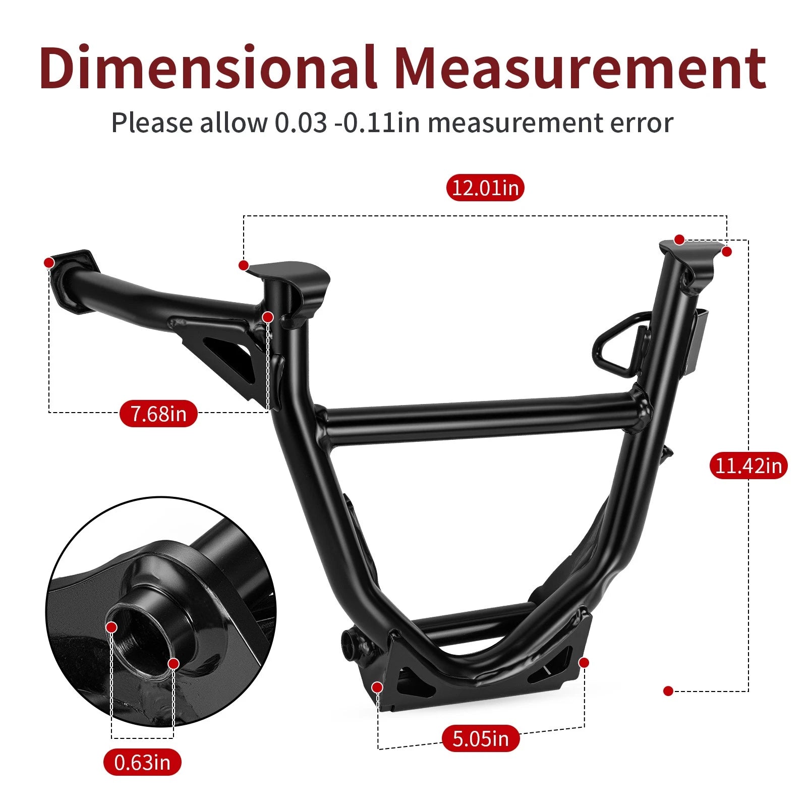 Center Stand Kit 08M70-MGS-A30 for Honda NC750X/XD NC700X/XD (2012–2021)