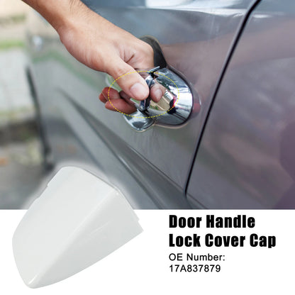 Exterior Door Handle Cover Front Left for Volkswagen Jetta White (2005–2015)