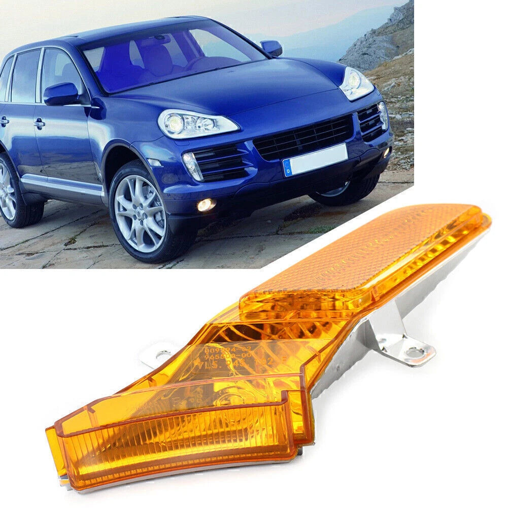 Front Right Side Marker Light Lamp Fit Porsche Cayenne 2008 - 2010 US Plug Amber